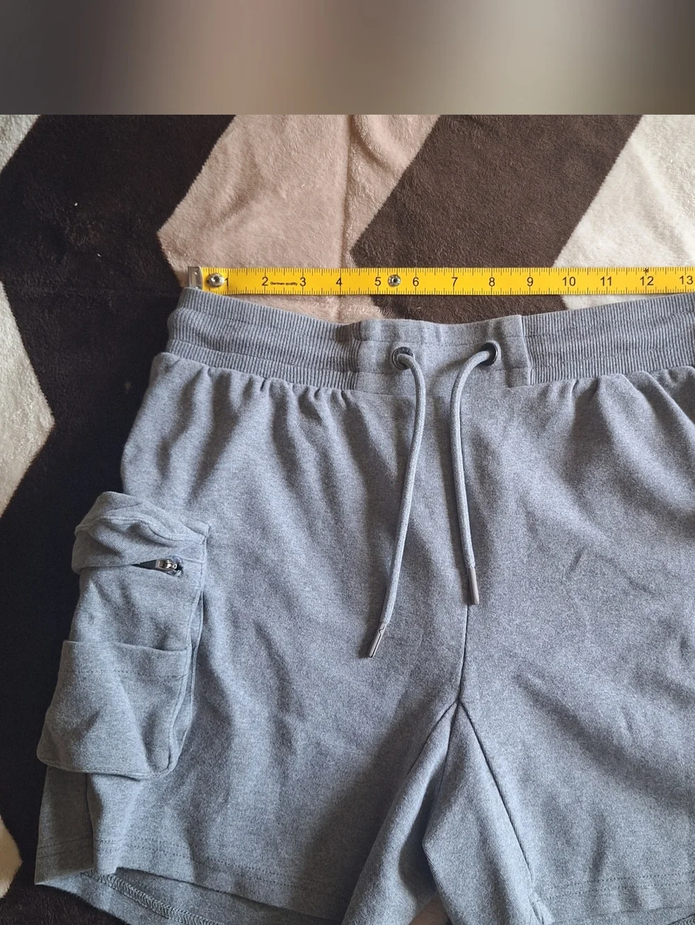 YoungLA Men's Cargo Athletic Workout Sweat Shorts